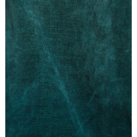 Free People Emerald Green Velvet Trucker Jacket with Silver Buttons Size Xs - Picture 8 of 16